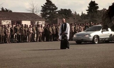 Haka by soldiers farewelling fallen comrades