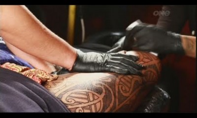 Part 1 of 2 The traditional process of Māori tattooing Tā Moko