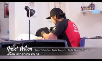 Russell Wilson Tā Moko Artist