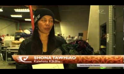 Māori fashion designer Shona Tawhiao wins award at Southside Arts Festival